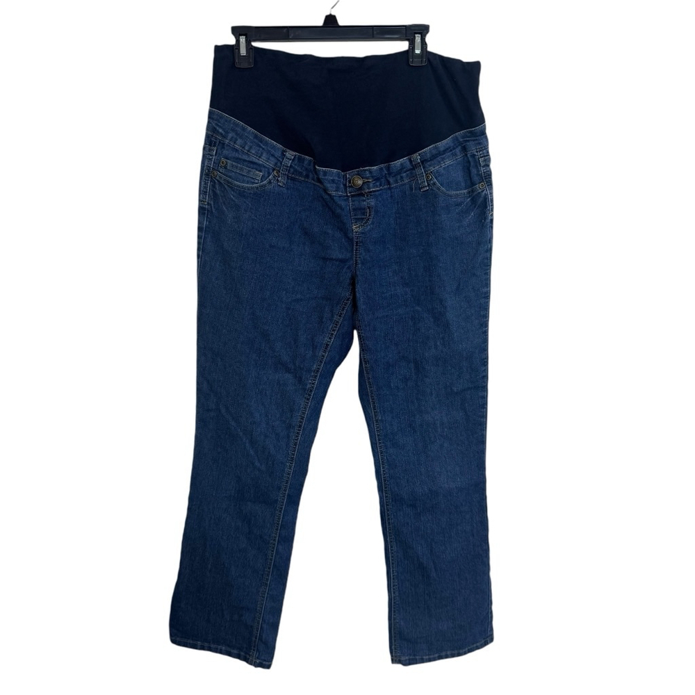 Women's Belly by Design Maternity Jeans XL Blue
